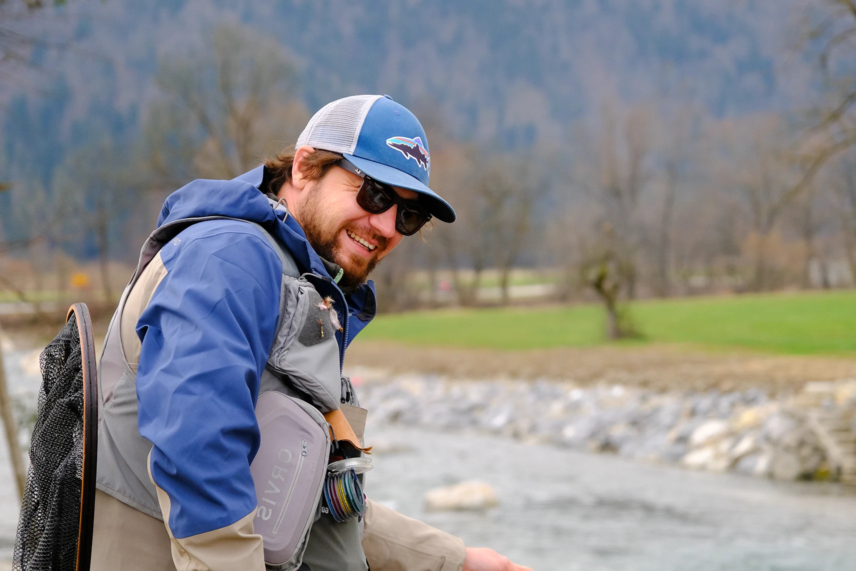 Matej Lajh, professional fly fishing guide in Slovenia.